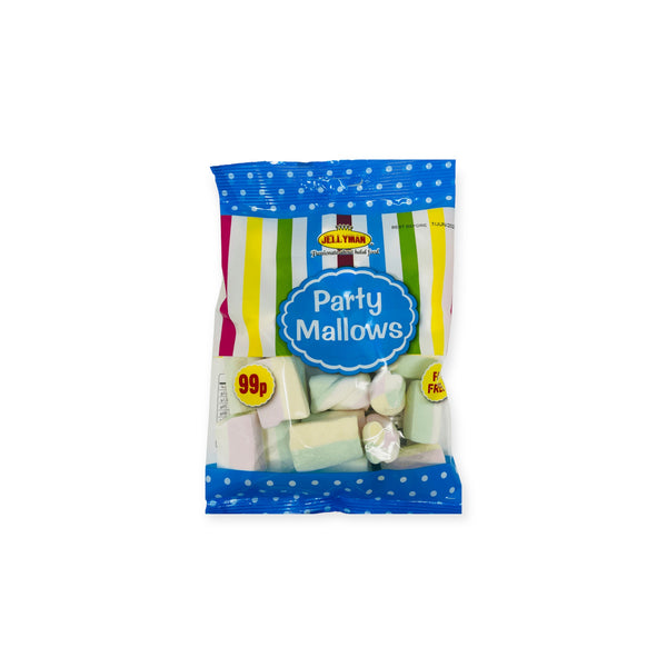 Party Chamallow Pink&White&Green Marshmallows 120gr