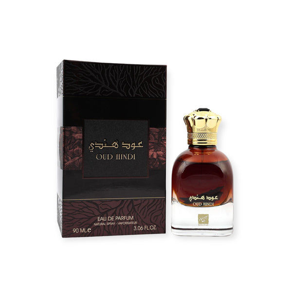 Oud Hindi Nusuk Eau De Parfum 90ml 3floz Unisex Fragrance