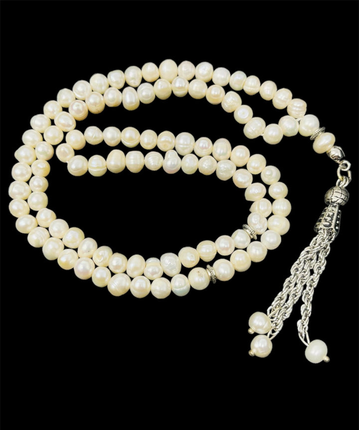 Beautiful Pearl Prayer Beads-theislamicshop.com