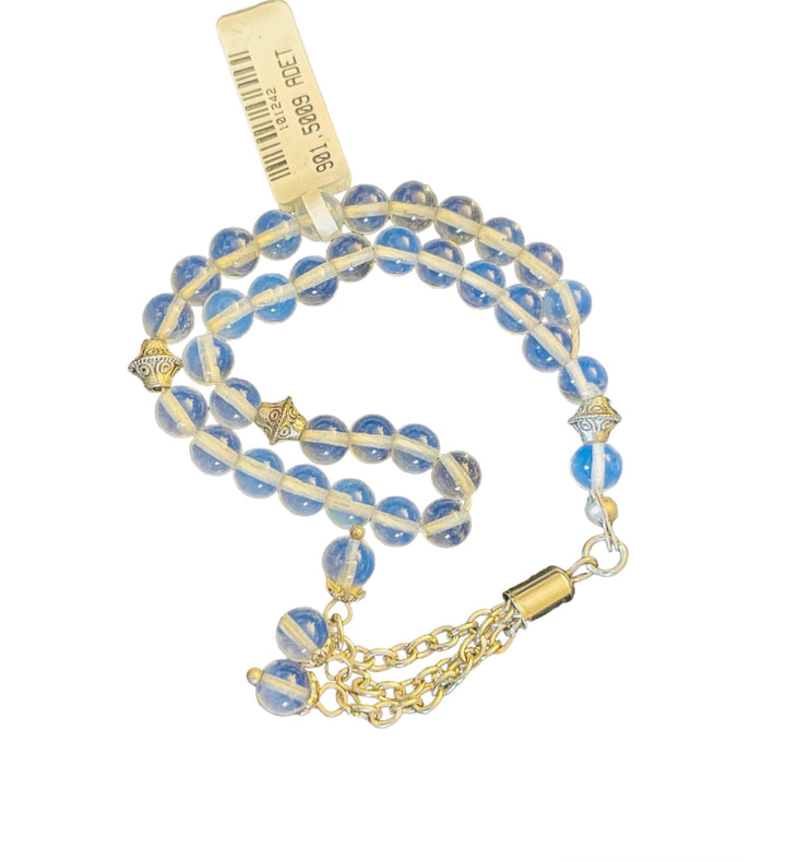 Real OPAL 33 islamic prayer beads-theislamicshop.com
