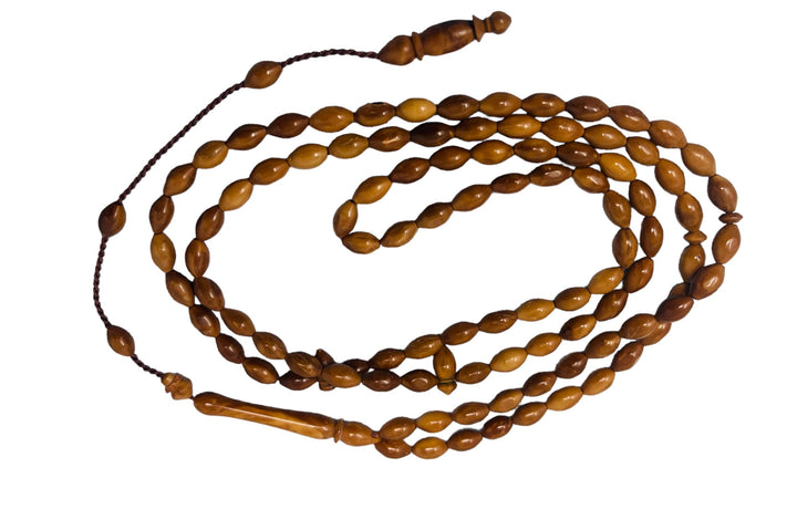 Real KuKa Wood 99 islamic prayer beads-theislamicshop.com