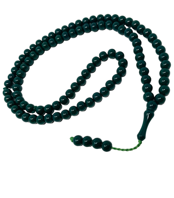 99 Prayer Beads Plastic Different Colour Green-theislamicshop.com