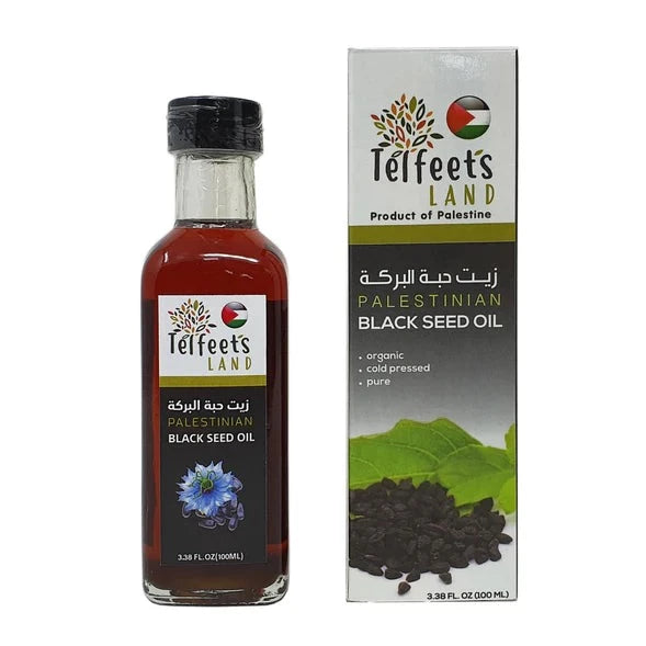 Palestinian Black Seed Oil 100ml Pure And Cold Pressed-theislamicshop.com