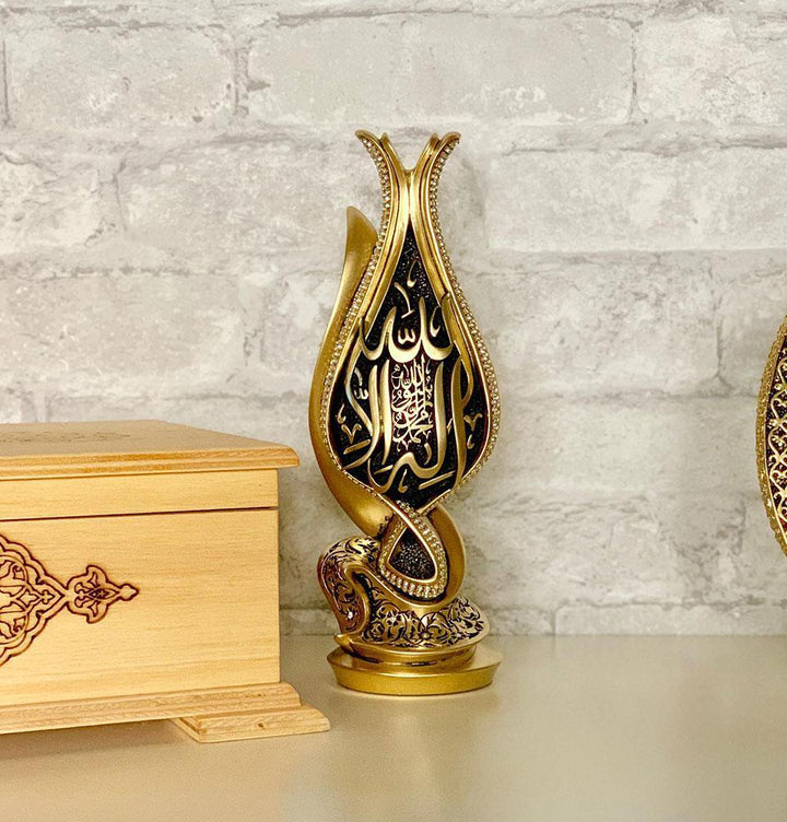 Islamic Table Decor Lale Tulip Tawhid BB-0991-3047-theislamcshop.com