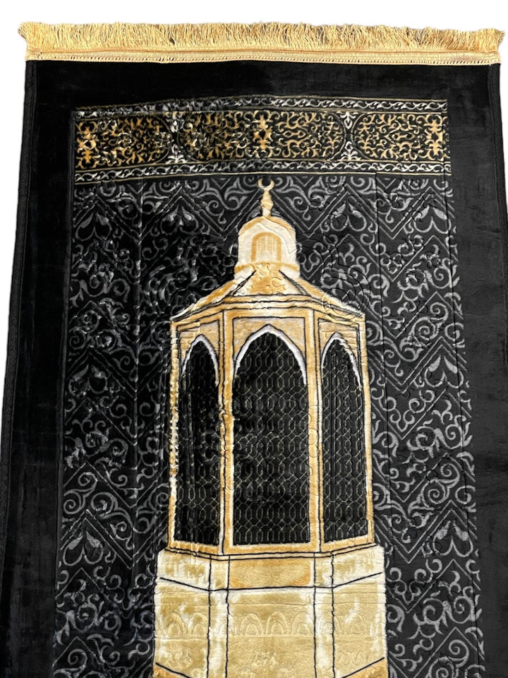 Prayer Mat Islam Worship Blanket Rug Soft Plush Thicken Rug-TheIslamicshop.com