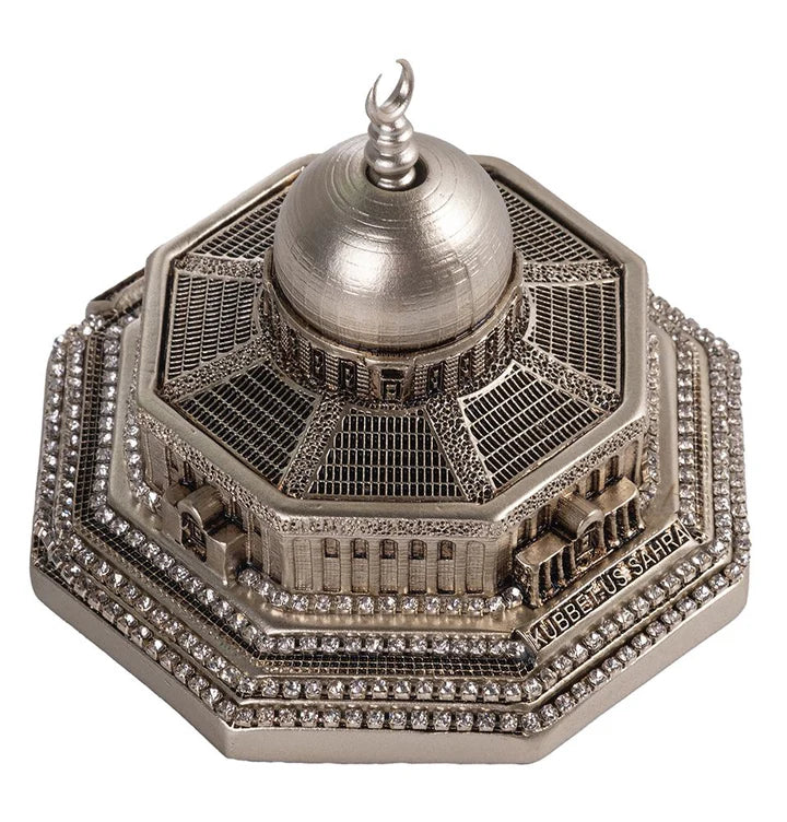 Islamic Home Decor Al Aqsa Dome of the Rock Replica Silver-theislamicshop.com