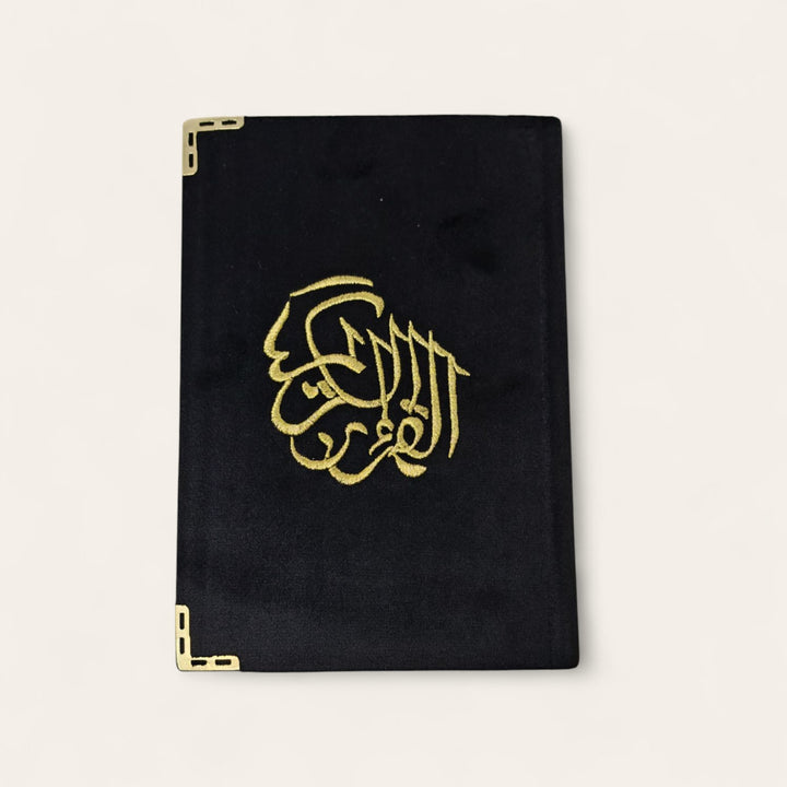 Colour-Coded Tajweed Quran 13-Line Indo-Pak Script – single book in a black cover