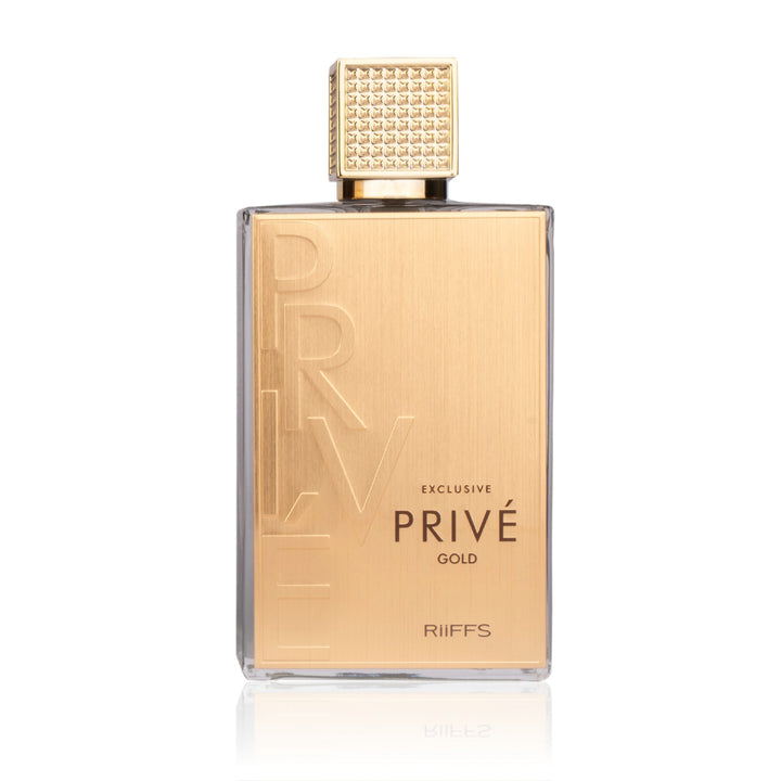 Exclusive Privé Gold RiiFFS 80 ml bottle front view