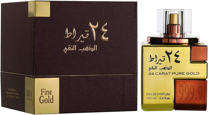 24 Carat Pure Gold | Eau De Parfum 100ml | by Lattafa-theislamicshop.com
