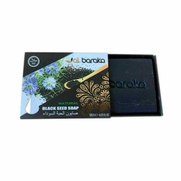 Al Baraka Black Seed Soap 125g 100 % Pure Natural High Quality By Al Baraka - The Islamic Shop