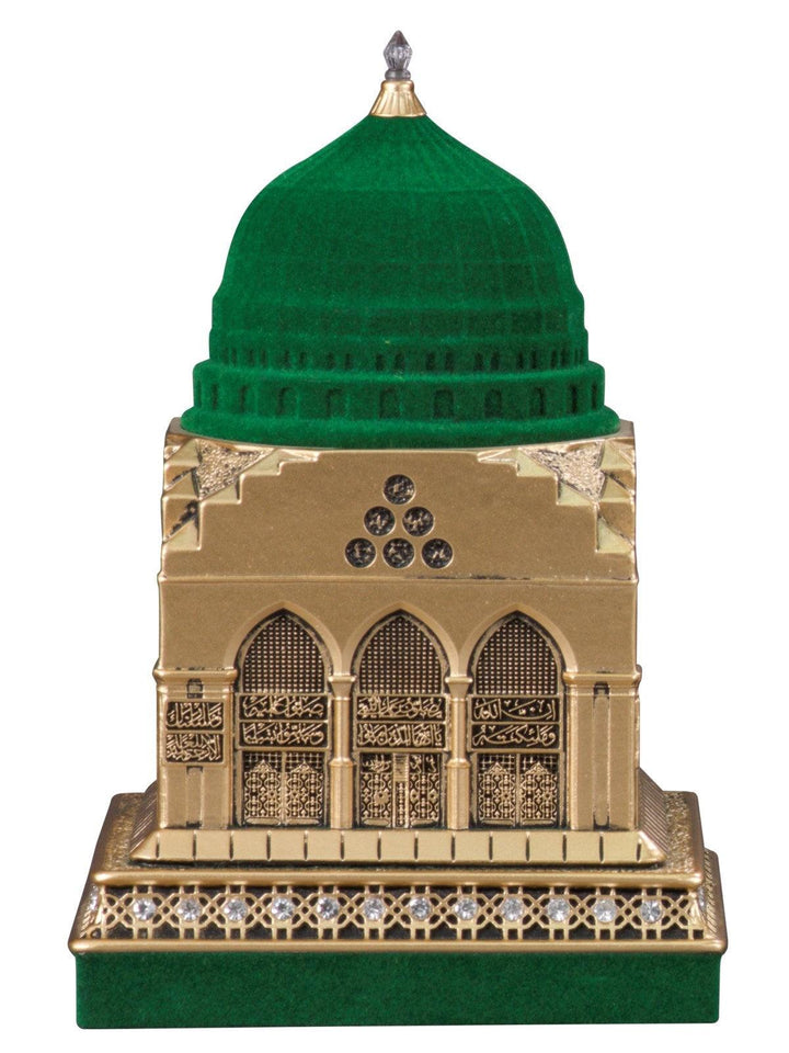 Al Masjid an Nabawi Islamic Table Decor Gold/Silver/Pearl (Medium)-theislamicshop.com