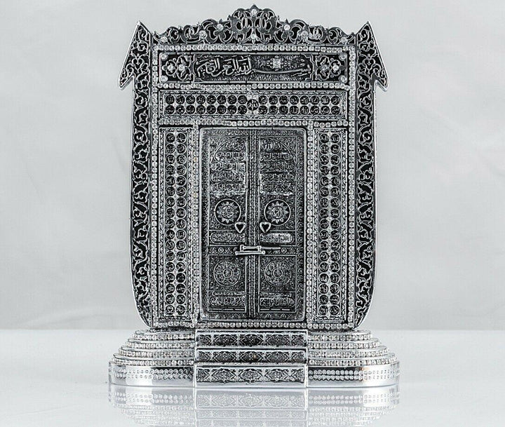 Kaba-door-99-names-Allah-silver-ornament-the-islamic-shop