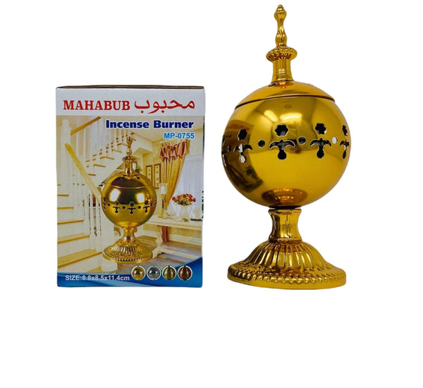 Electric Bakhoor Oudh Burner Gold Good quality-theislamicshop.com