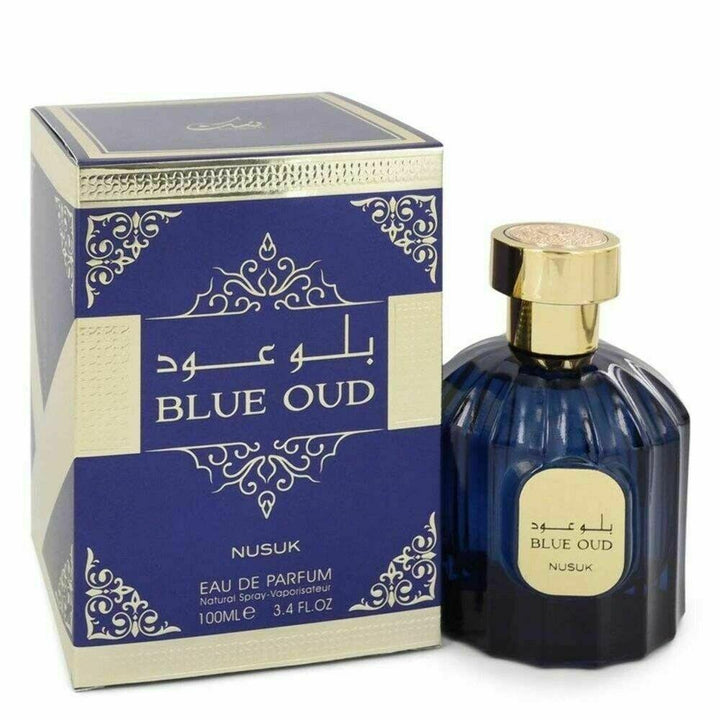 Blue Oud 100ml Edp By Nusuk Arabian Perfume-theislamicshop.com