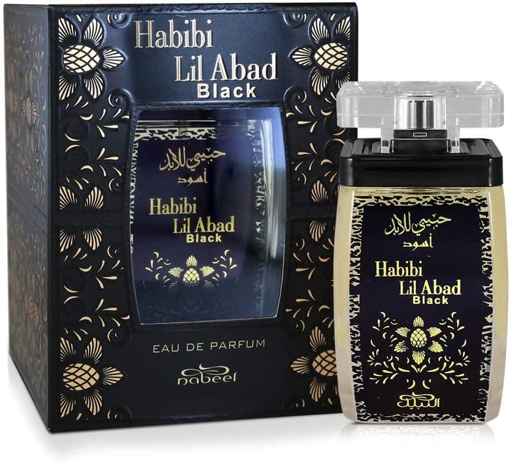 Habibi Lil Abad Black UNISEX Eau De Parfum 100ml-theislamicshop.com