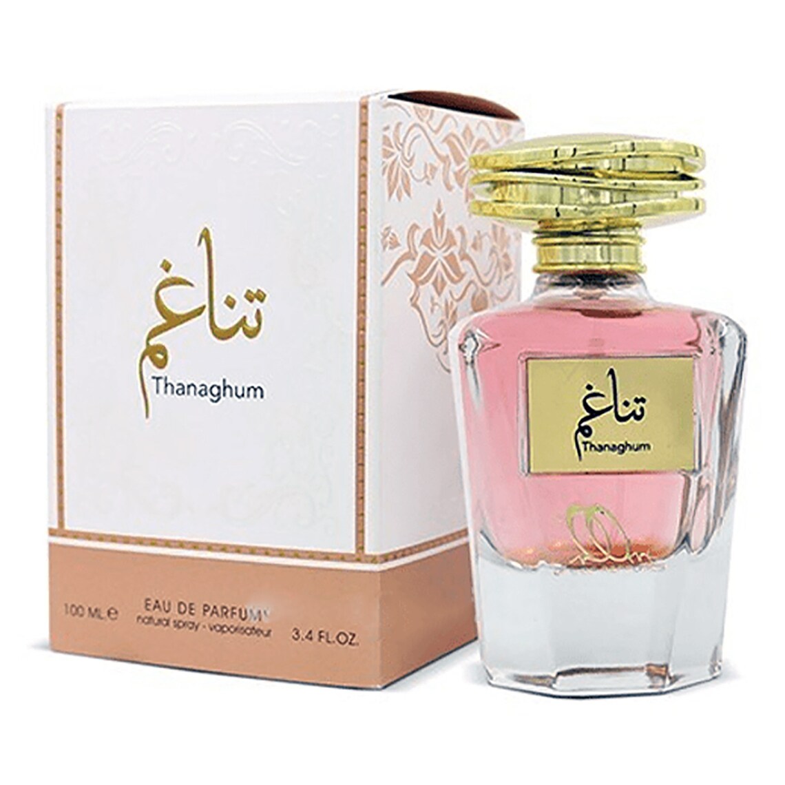 THANAGHUM By Faan Al Ibdaa Eau De Parfum For Women With Deodorant, Best Fragrance For Her 100ML / 3.4Oz Original U.A.E Arabian newest Perfume