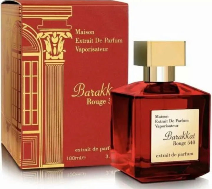 Barakkat Rouge 540 Extrait dePerfum 100ml BY FRAGRANCEWORLD-theislamicshop.com