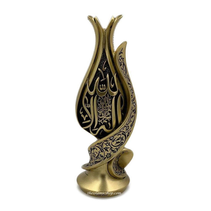 Islamic Table Decor Lale Tulip Kalima Tawhid Shahada - The Islamic Shop