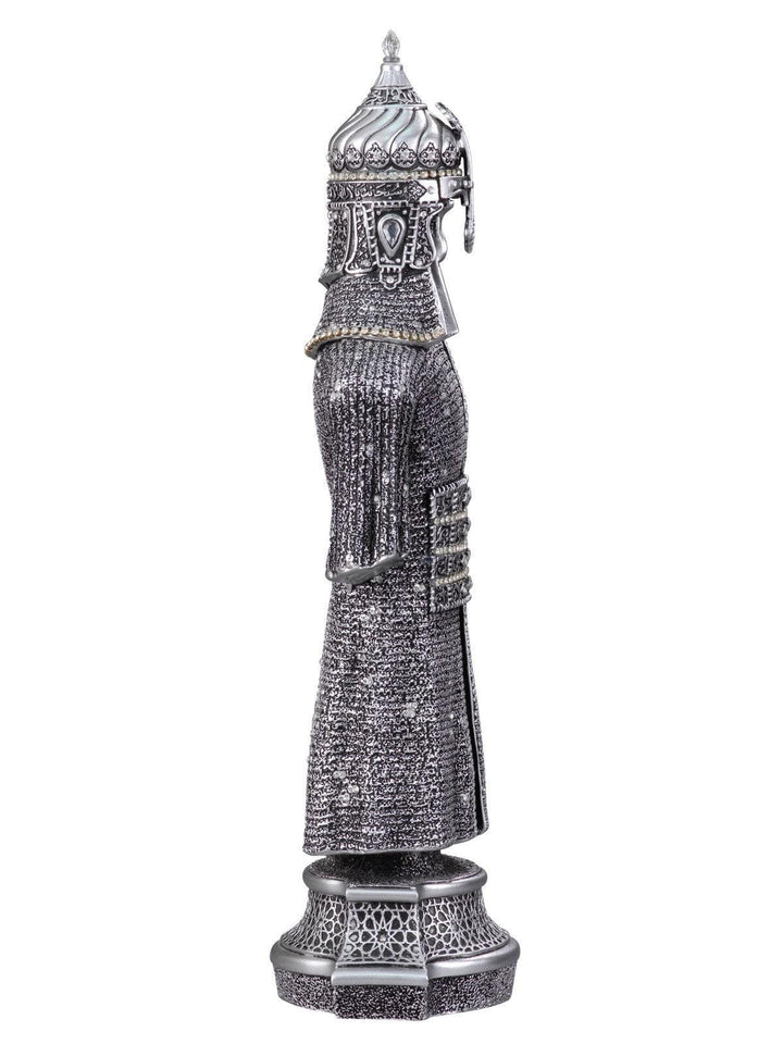 Jawshan Kabir Silver Moulded Ottoman Military Armor 29 x 10cm Ornament - Moslem Islamic Art - The Islamic Shop