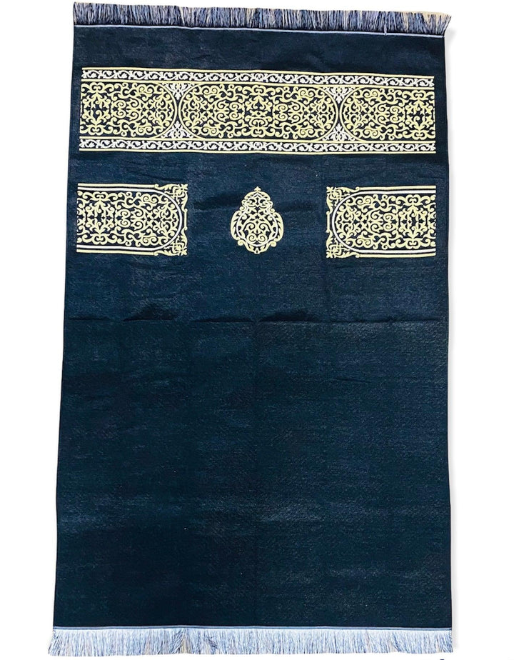 High Quality Kaba design prayer mat With Beautifull Box-TheIslamicshop.com