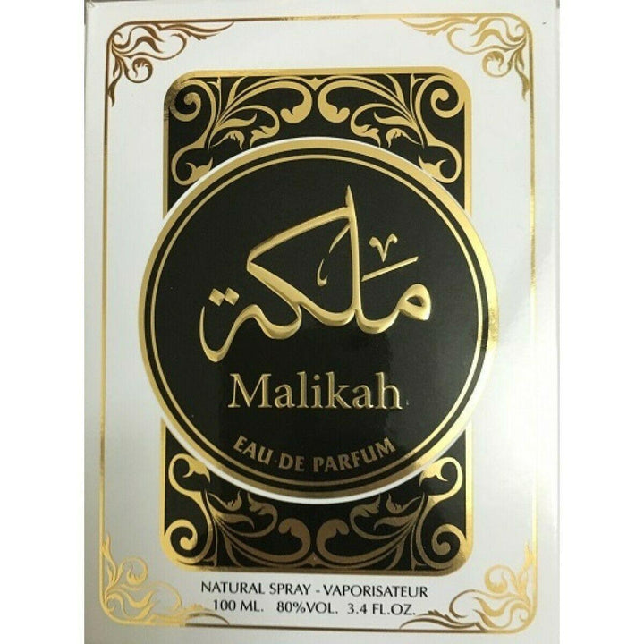 MALIKAH GOLD 100ML ARABIAN NICE MUSKY SWEET ALDEHYDIC EDP PERFUME - The Islamic Shop