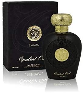Opulent Oud by Lattafa Perfumes is a dark, sweet-spicy perfume with a woody Oudh. - The Islamic Shop