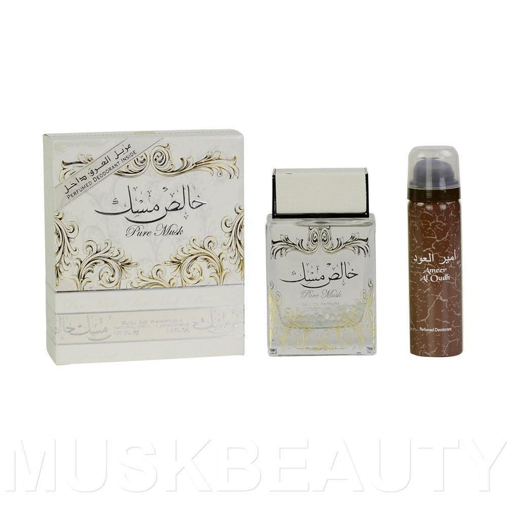 Pure Musk by Lattafa perfume and deodorant - EDP 100ml - The Islamic Shop