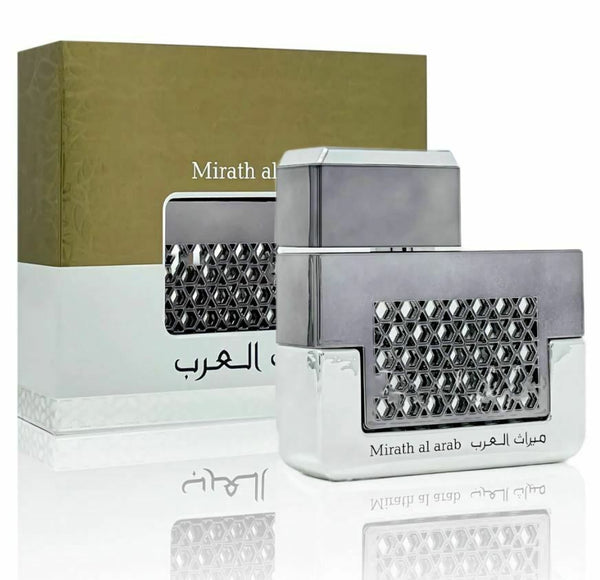 Mirath Al Arab Silver 100ml Gold Edition By Ard Al Zaafaran Eau De Parfum Unisex-the islamic shop