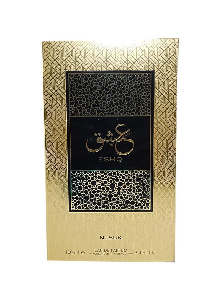 NUSUK ESHQ Eau De Perfume / UNISEX/100 ml/BESTSELLER FRAGRANCE-theislamicshop.com