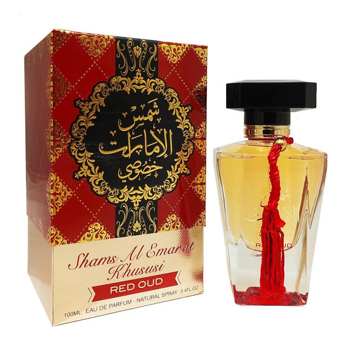 Shams Al Emarat Khususi Red Oud 100ML Unisex - The Islamic Shop