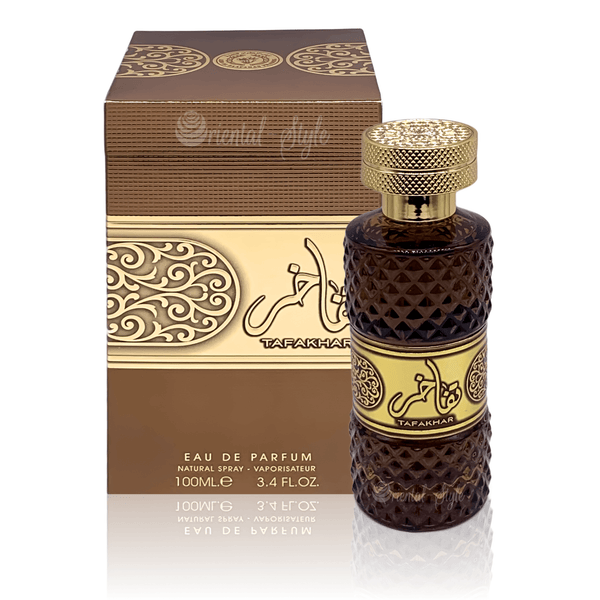 Tafakhar 100ml by Ard Al Zaafaran Arabian Fragrance Rose Amber Oud Scent Unisex-theislamicshop.com