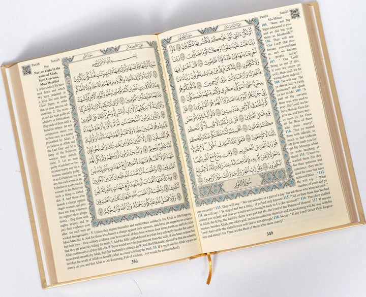The Holy Quran 15 line (Arabic-English) Black - The Islamic Shop