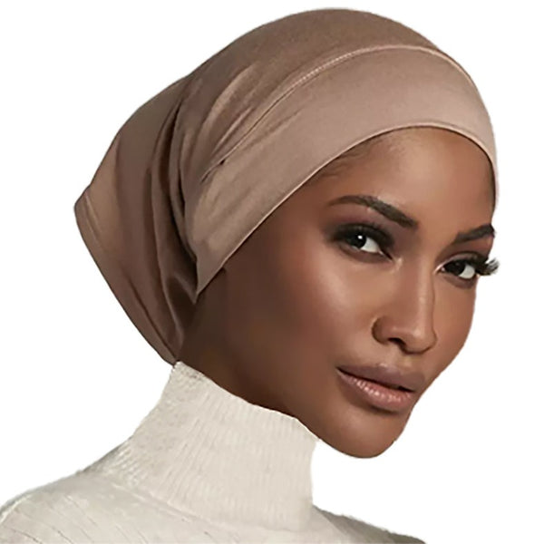 Ladies Under Scarf Hijab TUBE BACK Bone BONNET Cap